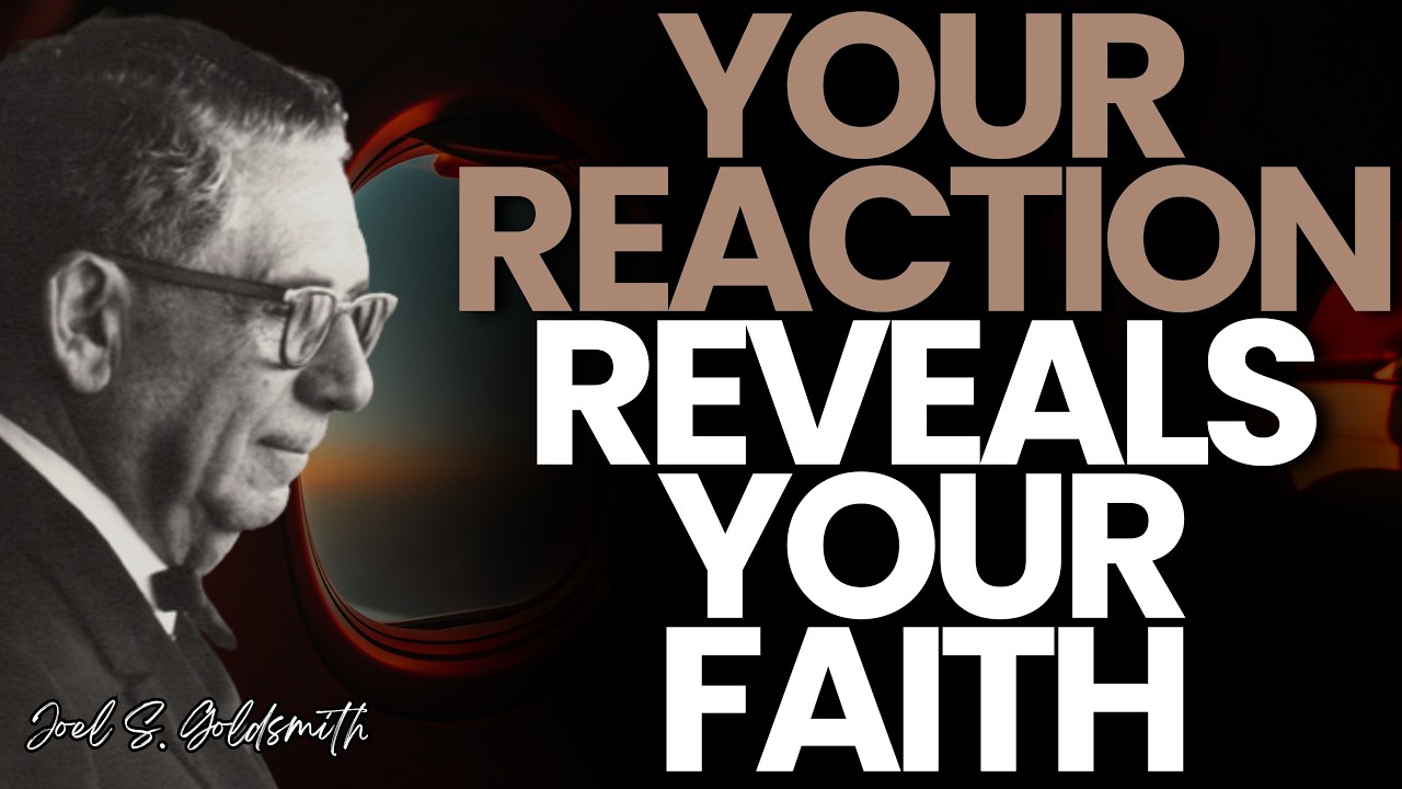 JOEL S.GOLDSMITH: The 3-Minute SECRET to END REACTION and EXPERIENCE TRUE SPIRITUAL POWER