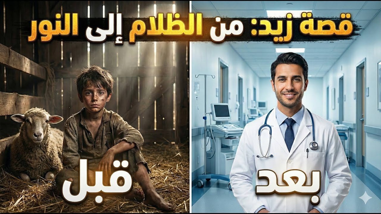 قصة زيد: رحلة كفاح من اليتيم إلى طبيب جراح | قصة مؤثرة