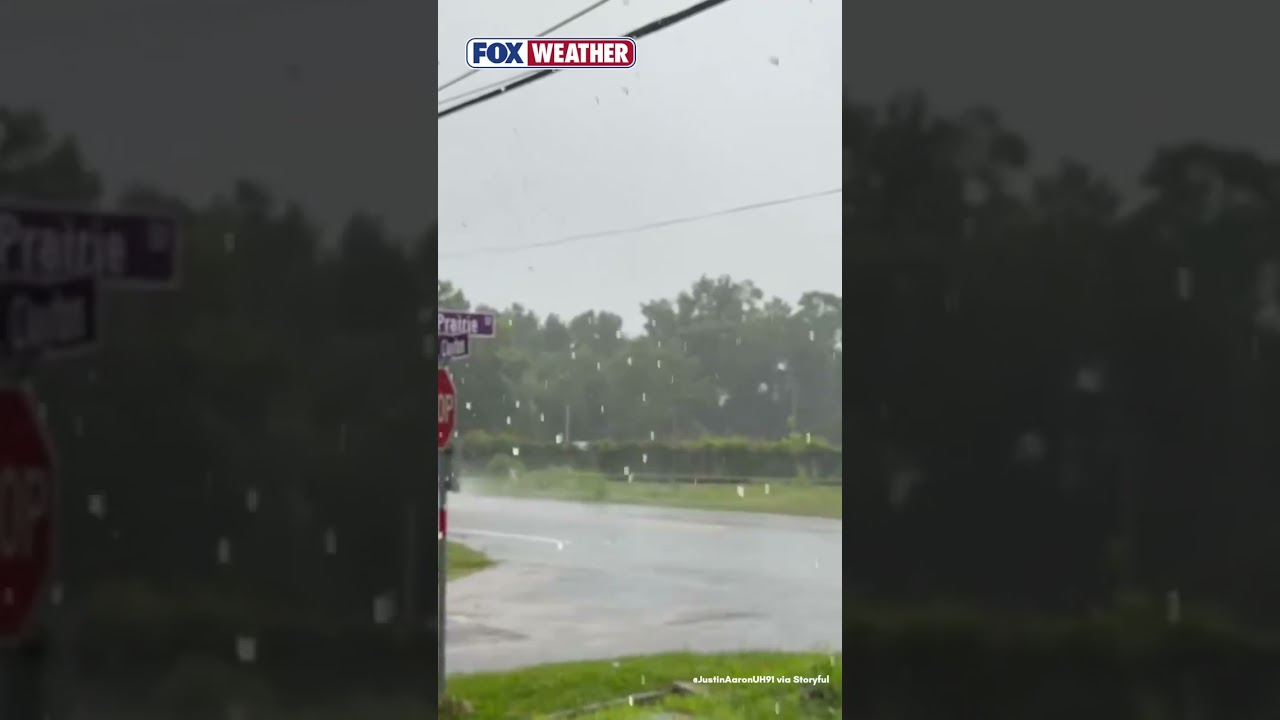 Buckets Of Rain Soak Texas Town
