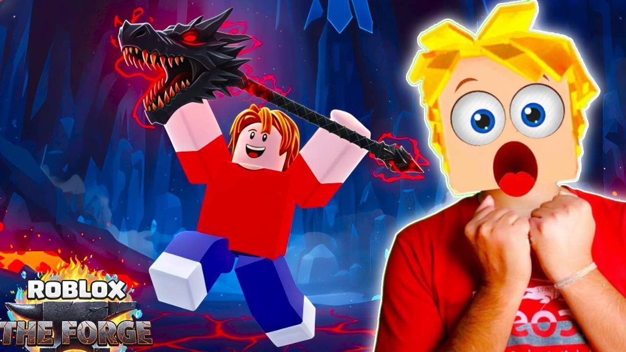 SECRET to Get Dragon Head Pickaxe INSTANTLY! 🔥 (Roblox The Forge New Cave)