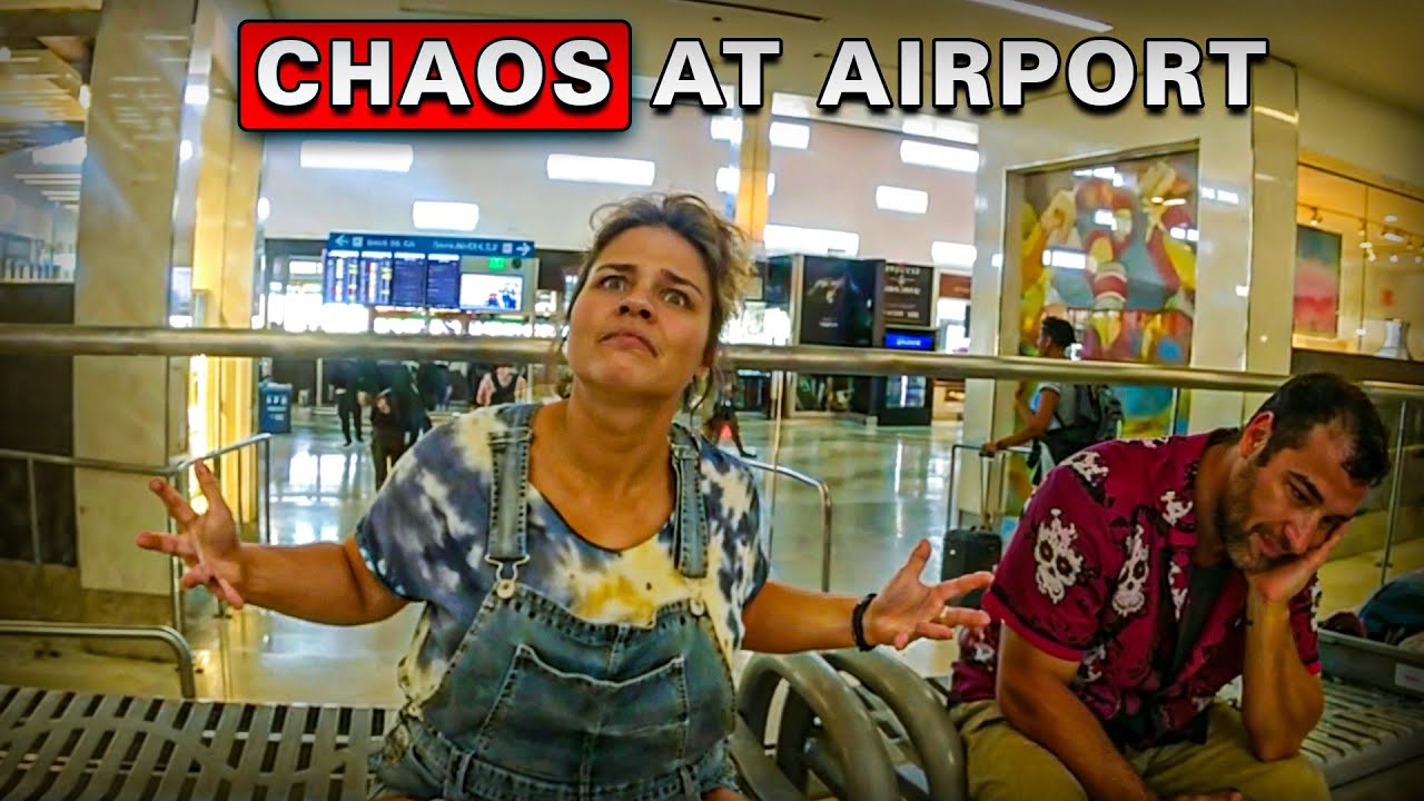 Entitled Drunk Couple Cause Chaos at Airport