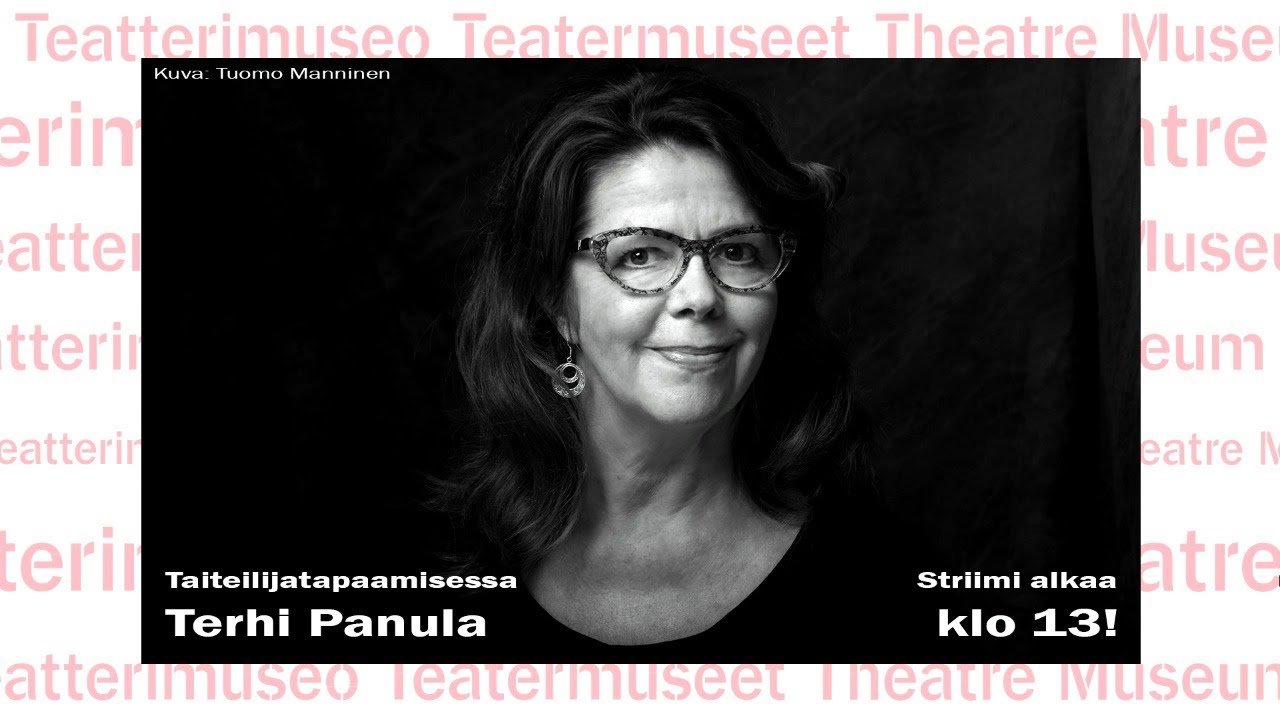 Taiteilijatapaamisessa Terhi Panula