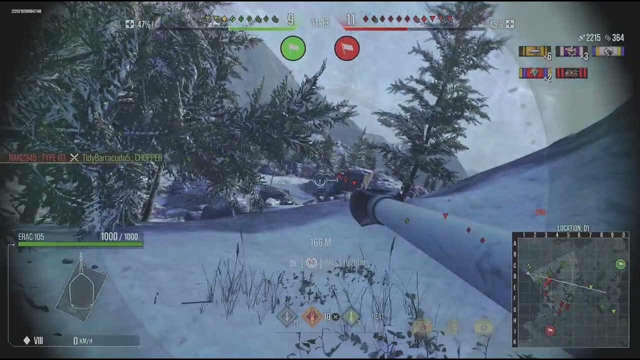 World of Tanks Console – ERAC 105 Mastery on Severogorsk