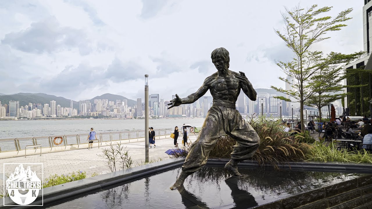Avenue of Stars - Star Ferry to Bruce Lee [4K Walking Tour - Hong Kong] | Walker HK