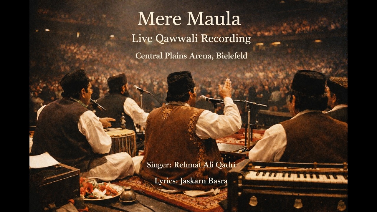 Mere Maula | Live Qawwali Recording | Central Plains Arena, Bielefeld | Jaskarn Basra 