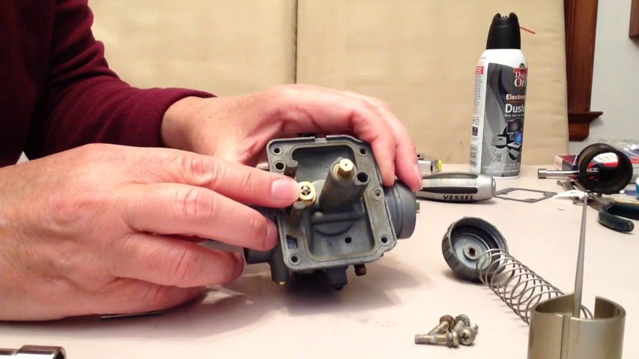 RD400 C carb assembly