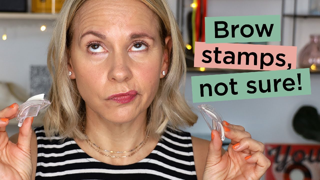 Обзор и демонстрация штампа для бровей Eye Brow Stamp I Best Beauty Products | Skin Obsessed Mary