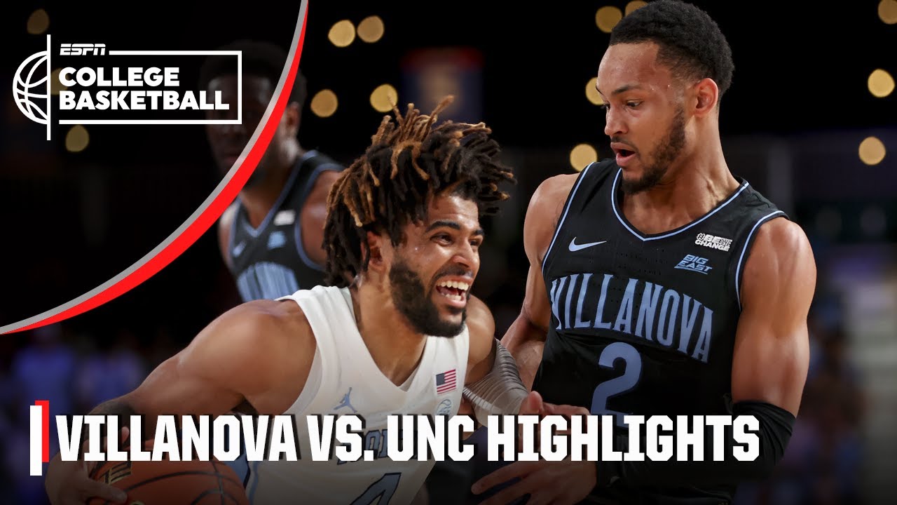 Villanova Wildcats vs. North Carolina Tar Heels | Full Game Highlights