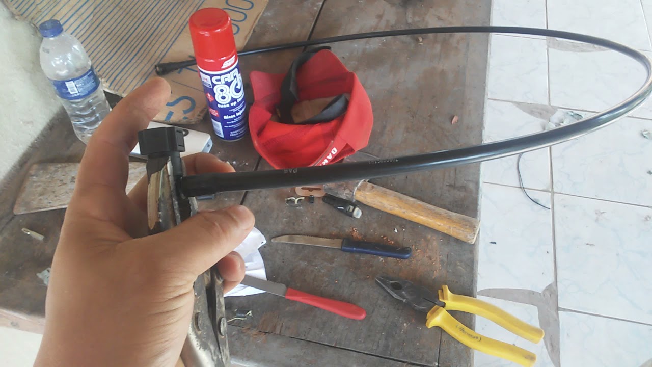 Troca da Mangueira de Combustível de Nylon Tecalon.