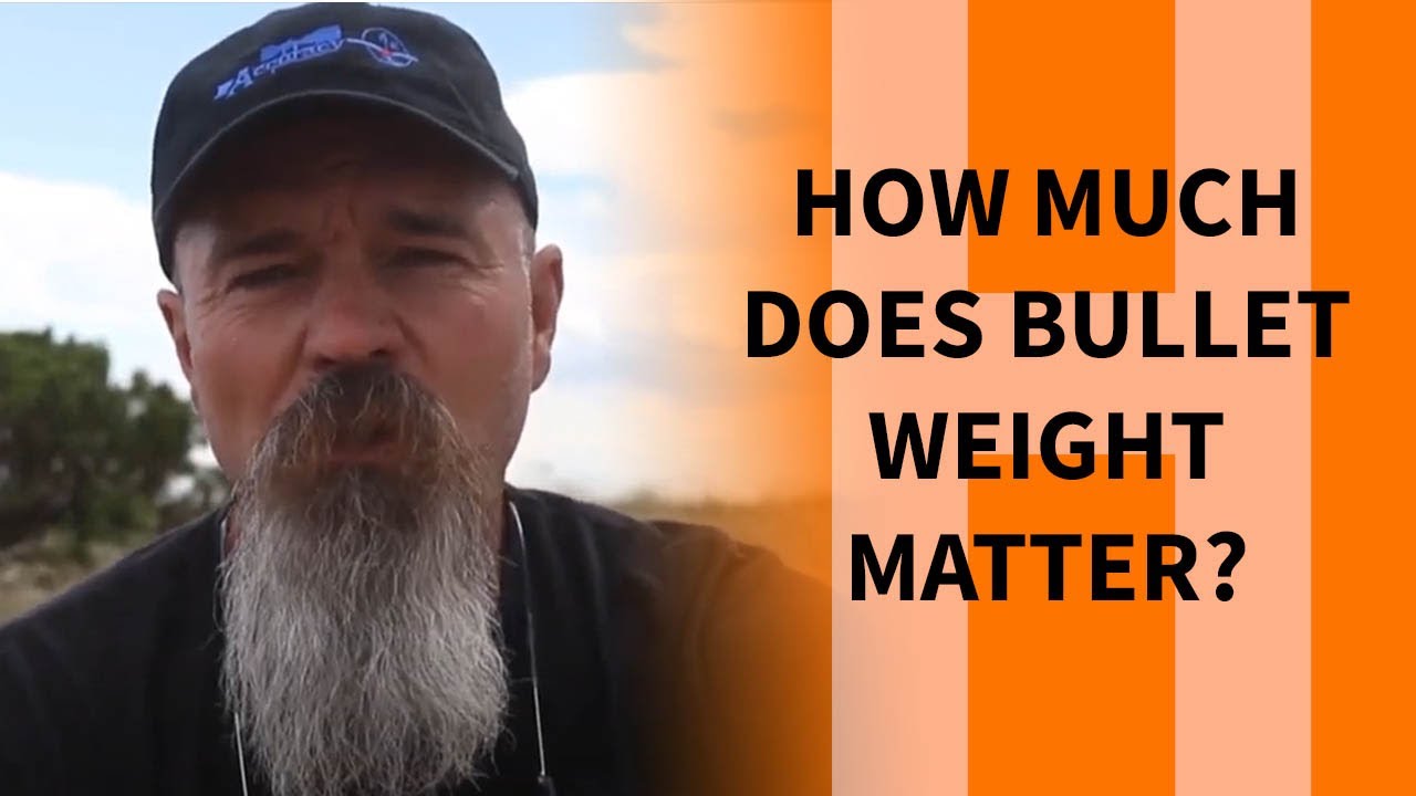 How much does Bullet Weight matter?