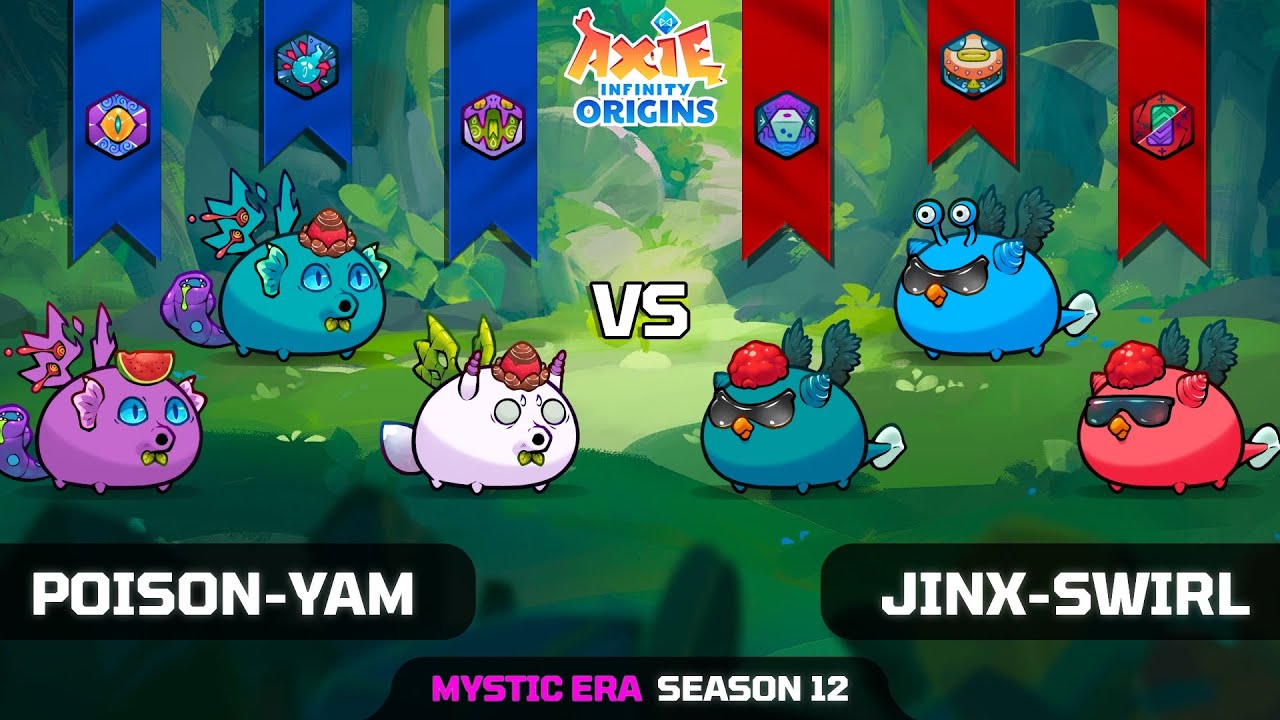 POISON-YAM vs JINX-SWIRL | SEASON 12 | AXIE INFINITY ORIGINS