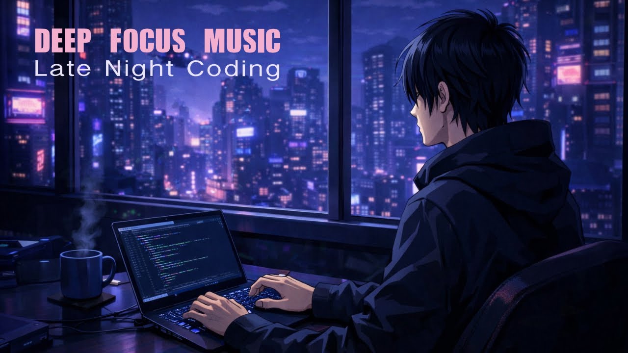 Late Night Coding Flow – Focus Music for Tech Talents | Ambient Electronic