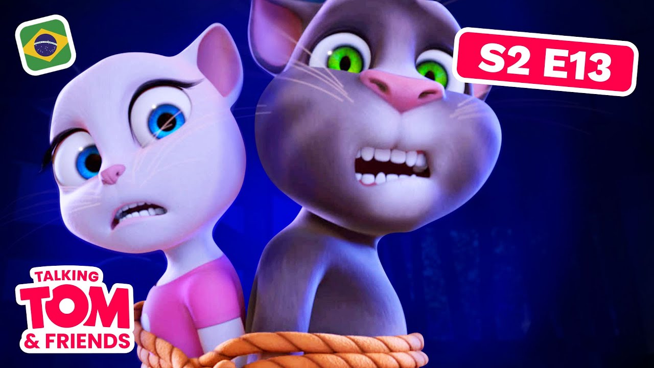 O Macabro Encontro Duplo - Talking Tom & Friends (Temporada 2 Episódio 13)