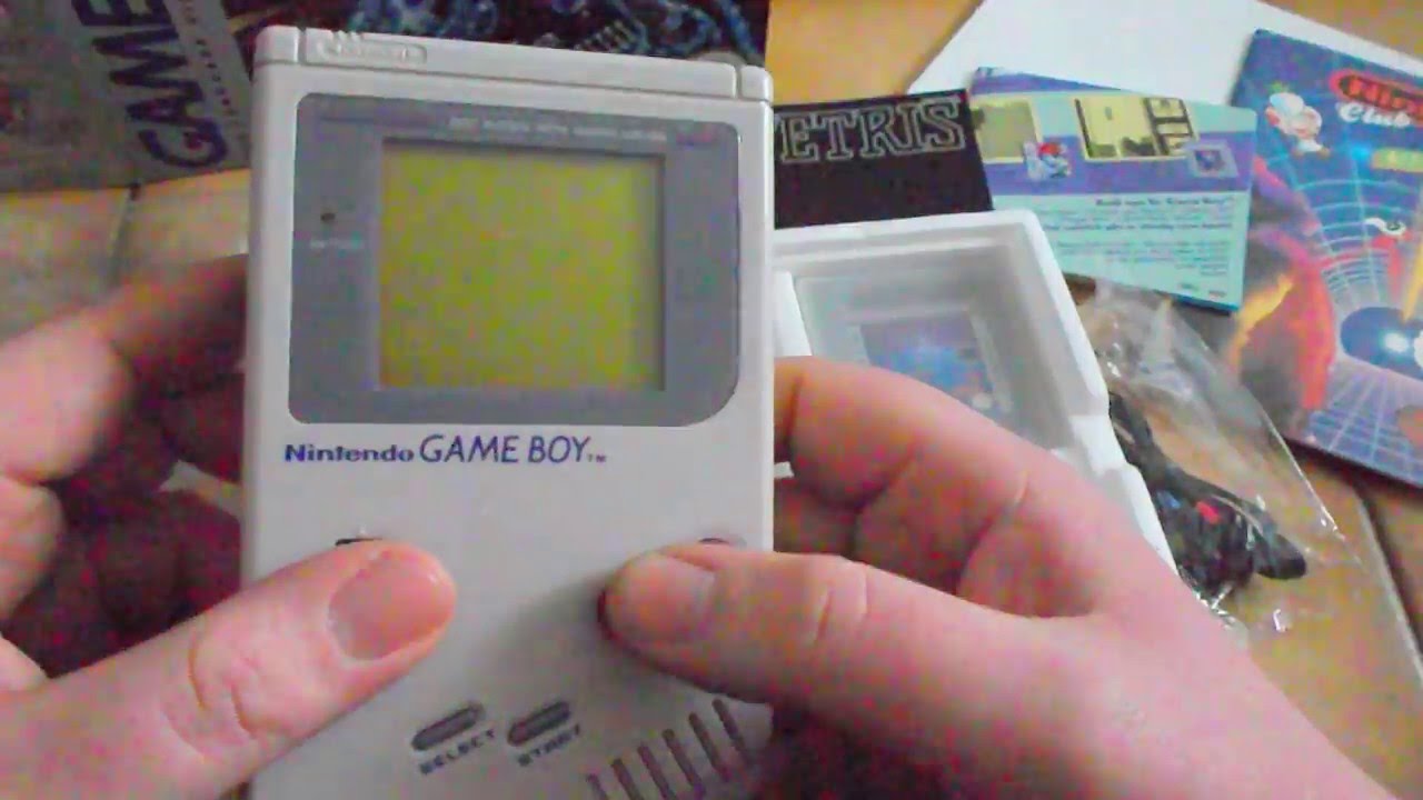 Nintendo Game Boy Classic in OVP Unboxing wie NEU!