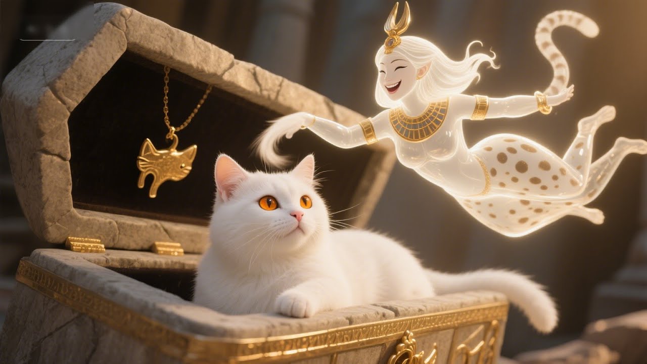 Curiosity got the cat! Into an Egyptian Pyramid!