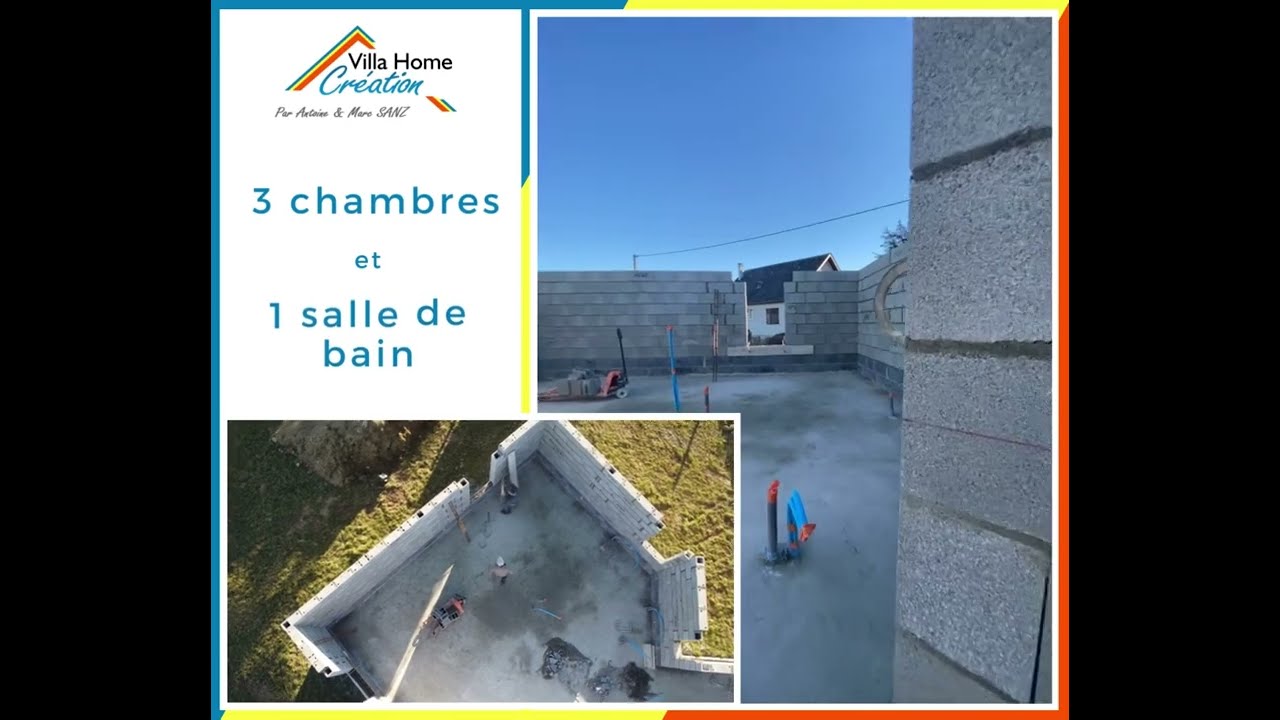 Chantier en cours sur la commune de Cieutat (65200) | Villa Home Cr&eacute;ation | Constructeur de maison
