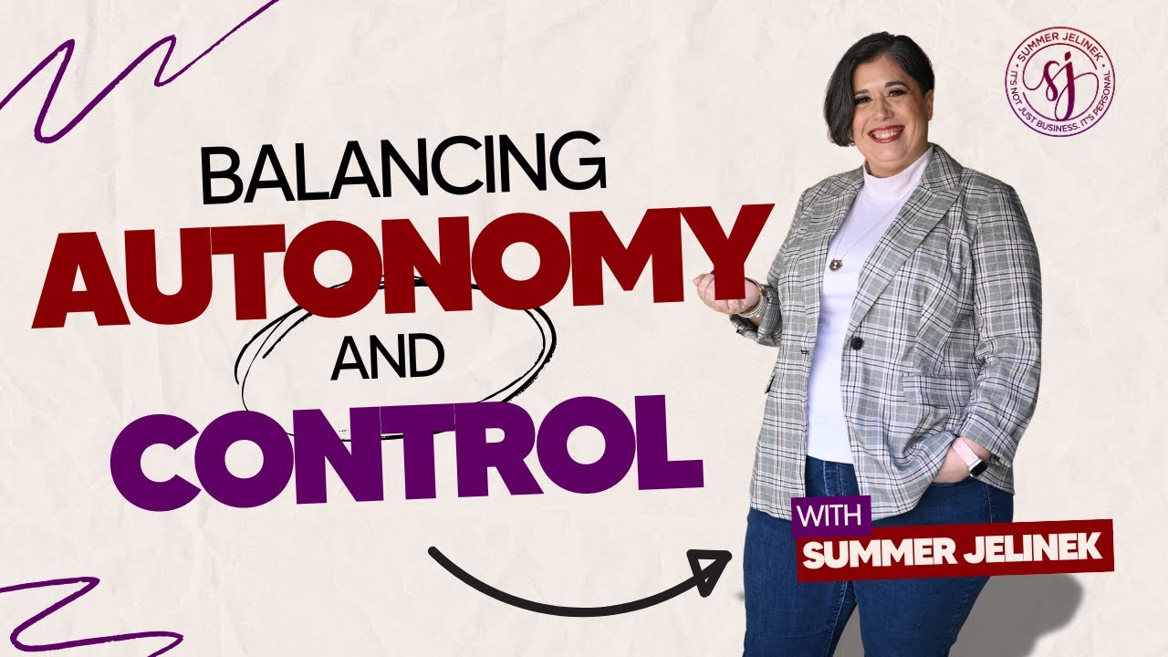 Balancing Autonomy and Control in Leadership