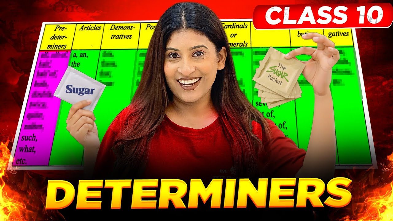 Determiners in 20 min🔥 Simple Hacks and Tricks | Class 10 