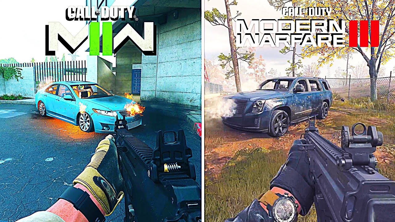 Modern Warfare II vs Modern Warfare 3 - Graphics & Details Comparison (2022-2023)