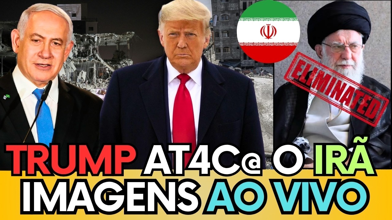 🔴 IMAGENS AO VIVO: TRUMP DEU ULTIMATO AO IR&Atilde;  