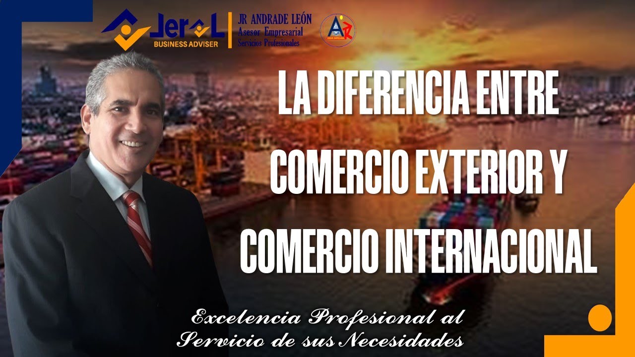 💰✈🚢 La Diferencia entre Comercio Exterior y Comercio Internacional 🌍📈💸