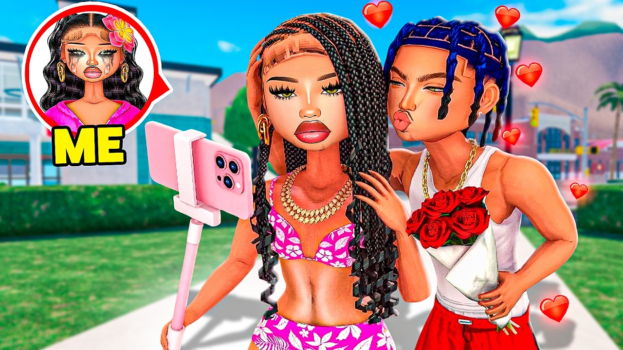 CATFISHING My BOYFRIEND As A BADDIE On SNAPCHAT For 24 Hours In LifeTogether RP… | Roblox