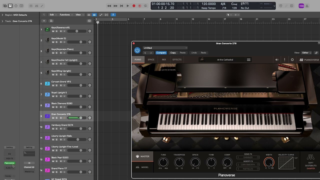 Virtual Piano Comparison 