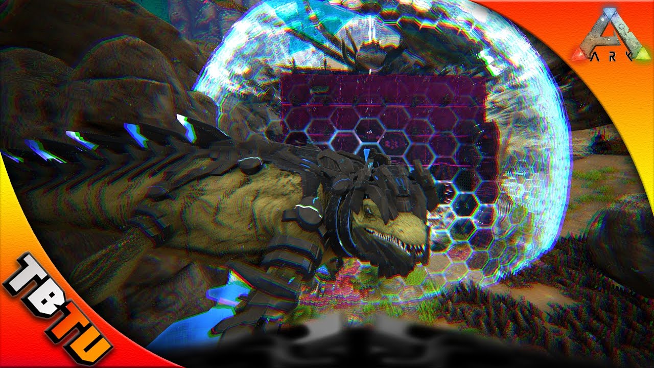 Подводный тек-рейд на базу в Ark! Рейд на мозазавра с использованием тек-технологий &mdash; Ark Surviva...