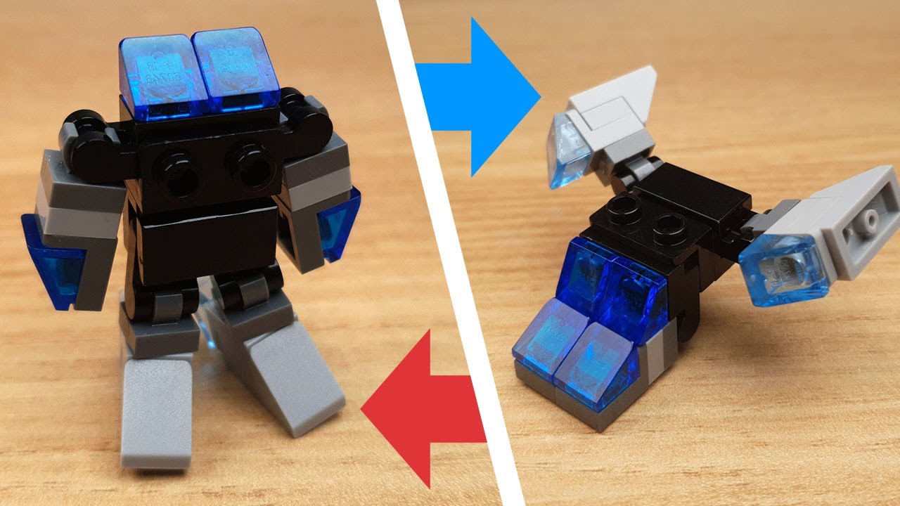[LEGO Mini Robot Tutorial] Трансформатор с тройным переключателем