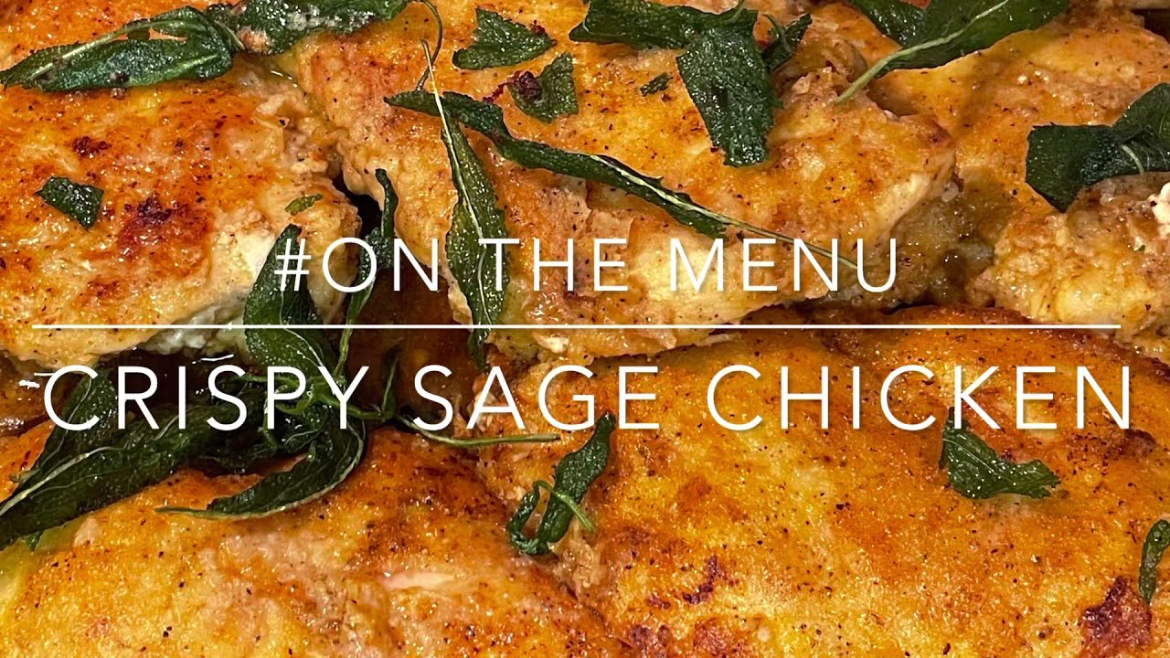 Crispy Sage Chicken (gluten-free)