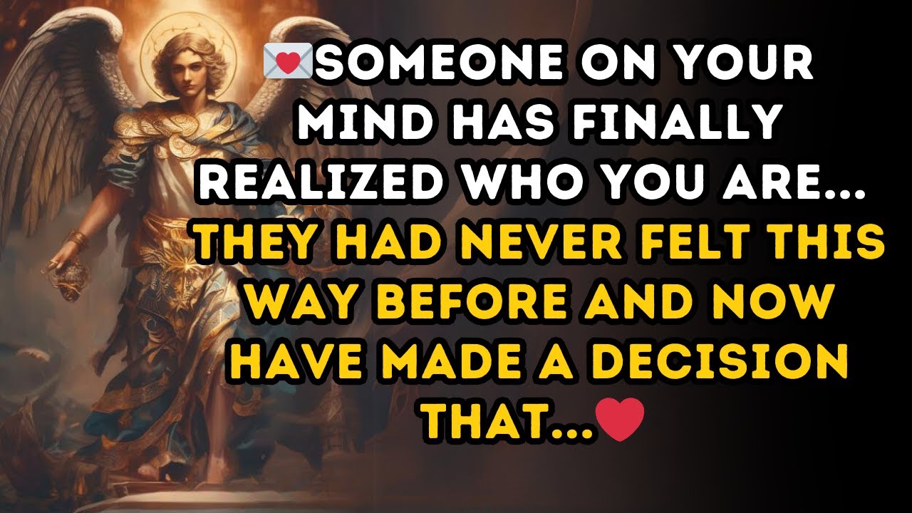 Someone on your mind has finally realized who you are... They had never felt this way before and now