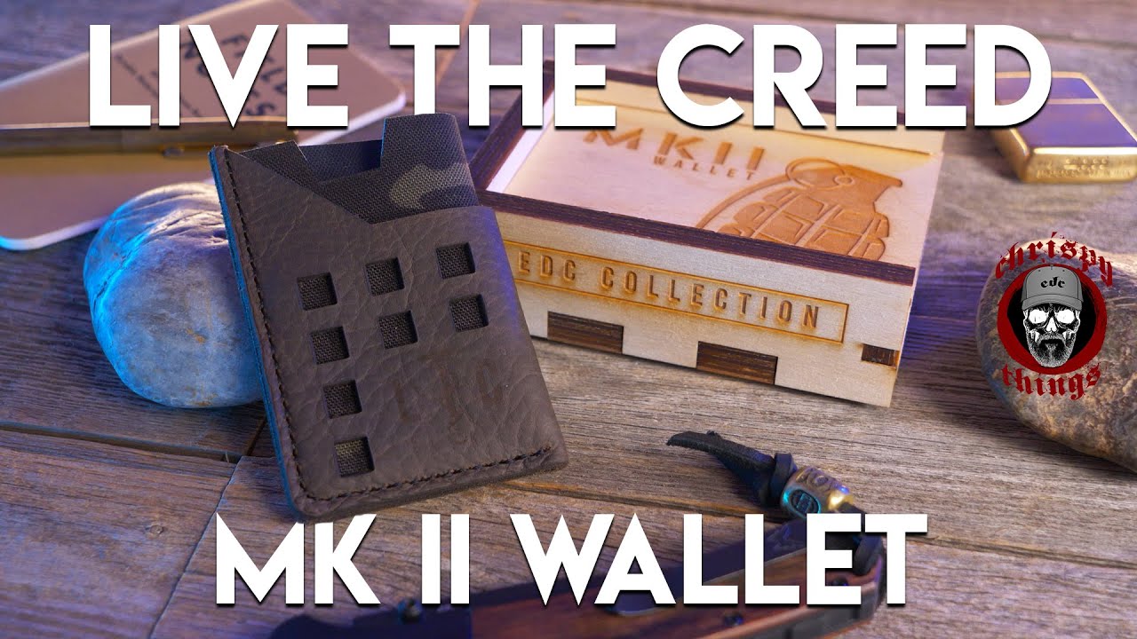 The wallet that's INSPIRED by a GRENADE? Live The Creed MK II EDC Wallet!