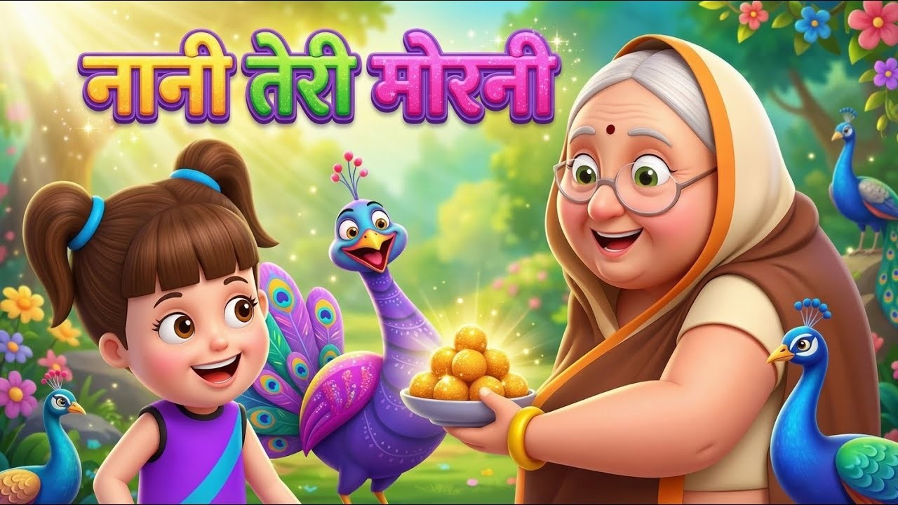 Nani Teri Morni | नानी तेरी मोरनी | Nani Teri Morni Rhyme for Kids | Rhymes nursery rhymes