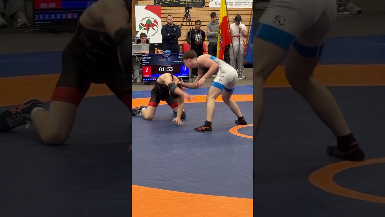 Ringen Saitiev-Turnier 2025 Altmeyer Nico vs Galbouraev Rassoul Finale 60kg #wrestling #ringen #fyp