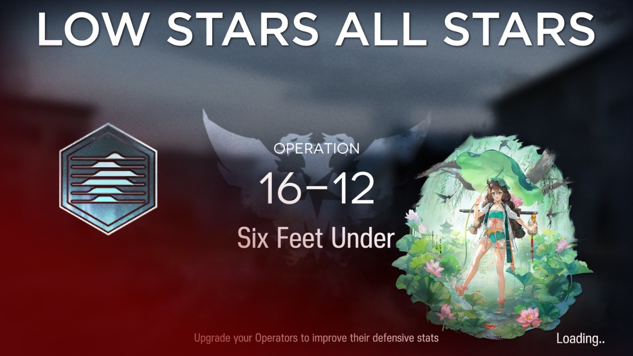 【Arknights】16-12 Standard/Adverse Low Rarity Guide