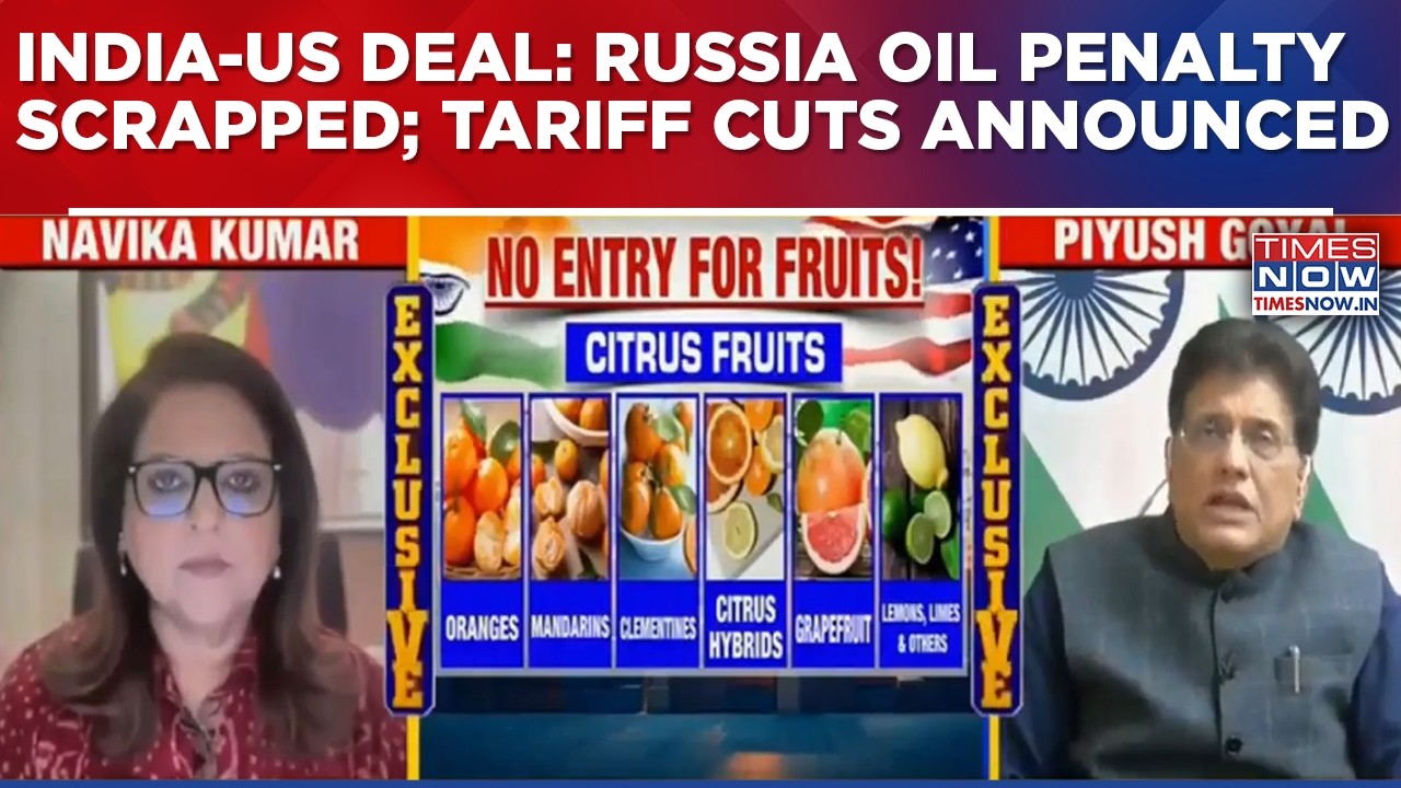 India-US Interim Pact Scraps Russia Oil Penalty; Slashes Tariffs, Including Zero Duty On Exports