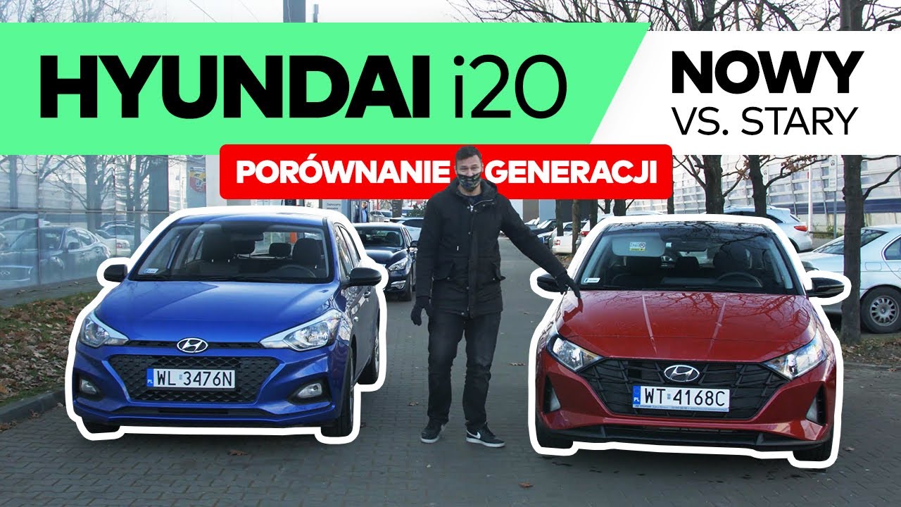 Stary kontra nowy: Hyundai i20 2020 versus i20 drugiej generacji!