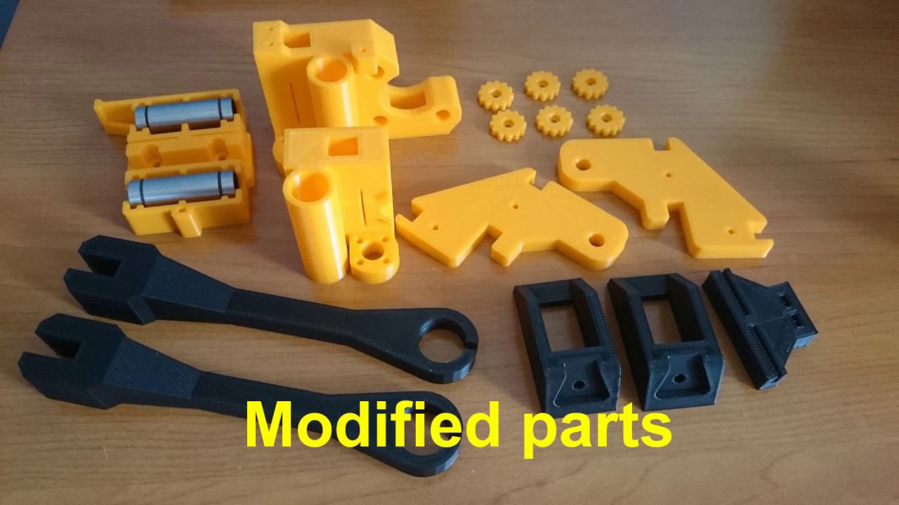 Geeetech Prusa i3 Clone Pro B / print #3DBenchy after modifications