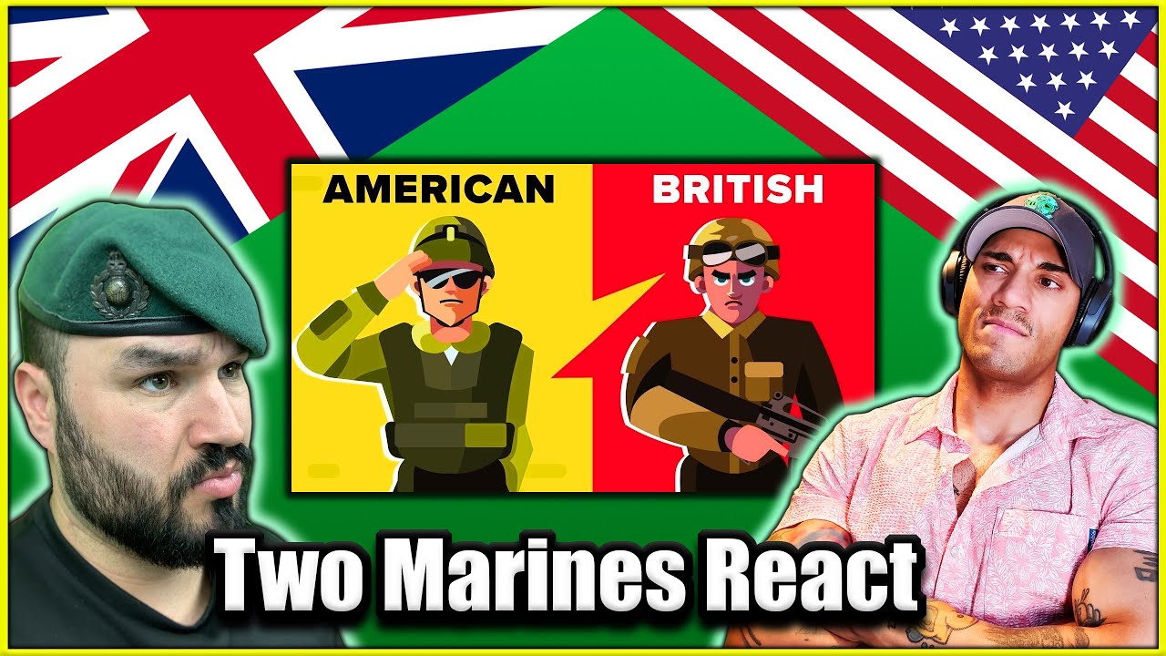 Two Marines React - American Soldier vs. British Soldier