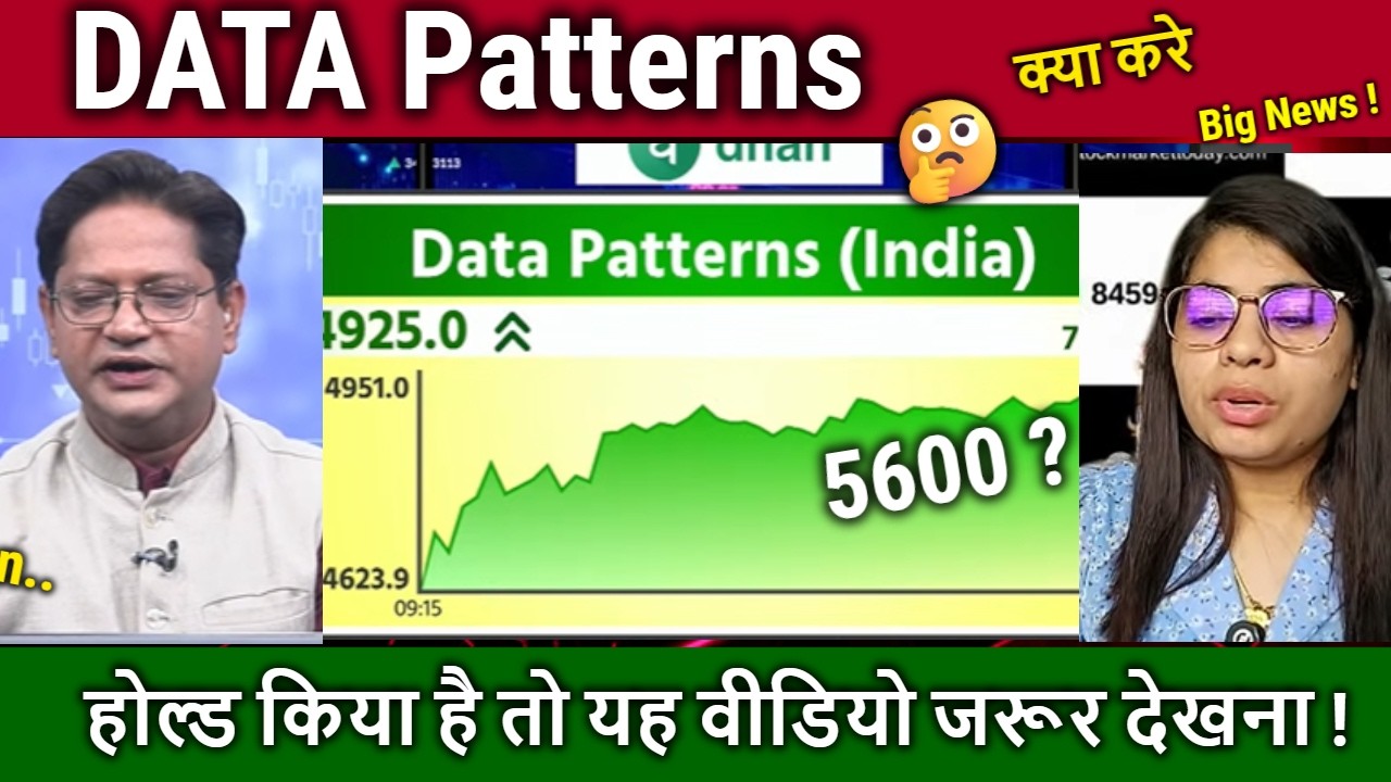 DATA Patterns share news,data patterns share analysis,data patterns share target price 2026