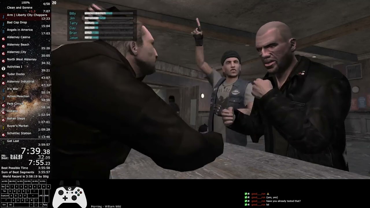 [Former World Record] GTA IV: TLaD 100% in 3:55:01