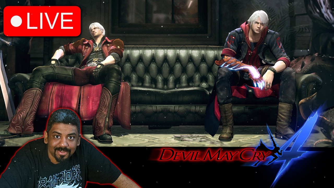 Let's beat Devil May Cry 4 🔴LIVE 🔴 Day 3