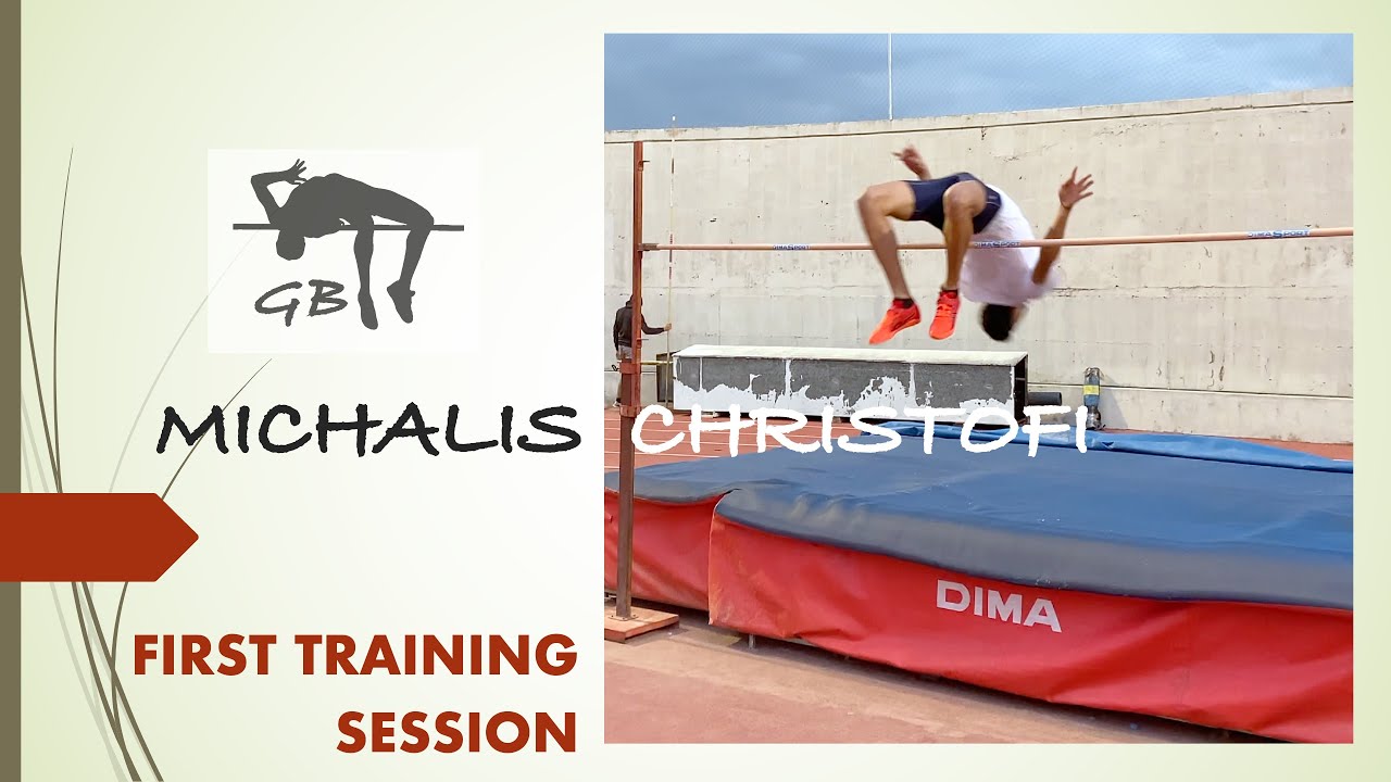 Michalis Christofi, the first training session after 2,5 month of preparation