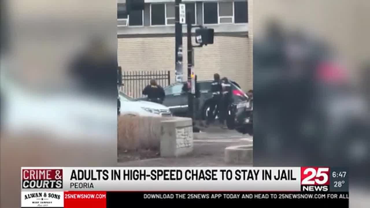 ‘Terrorized’ the city: Peoria high-speed chase suspects to stay in jail until trial