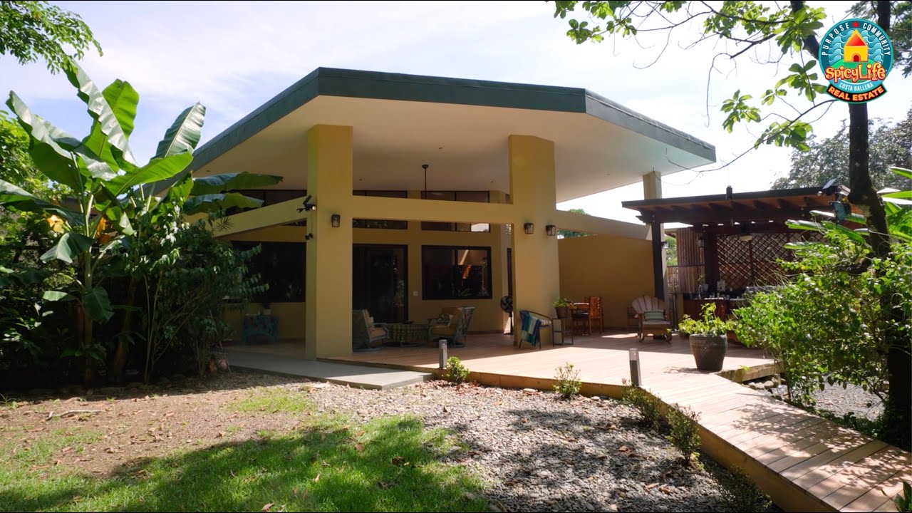 FOR RENT NOW🔔🌴JUNGLE VIP🦋🐵SAFE HOUSE 🏡DOMINICALITO BAY💎 COSTA RICA 🇨🇷WALK TO SURF🏄‍♀️ RIVER ACCESS💦