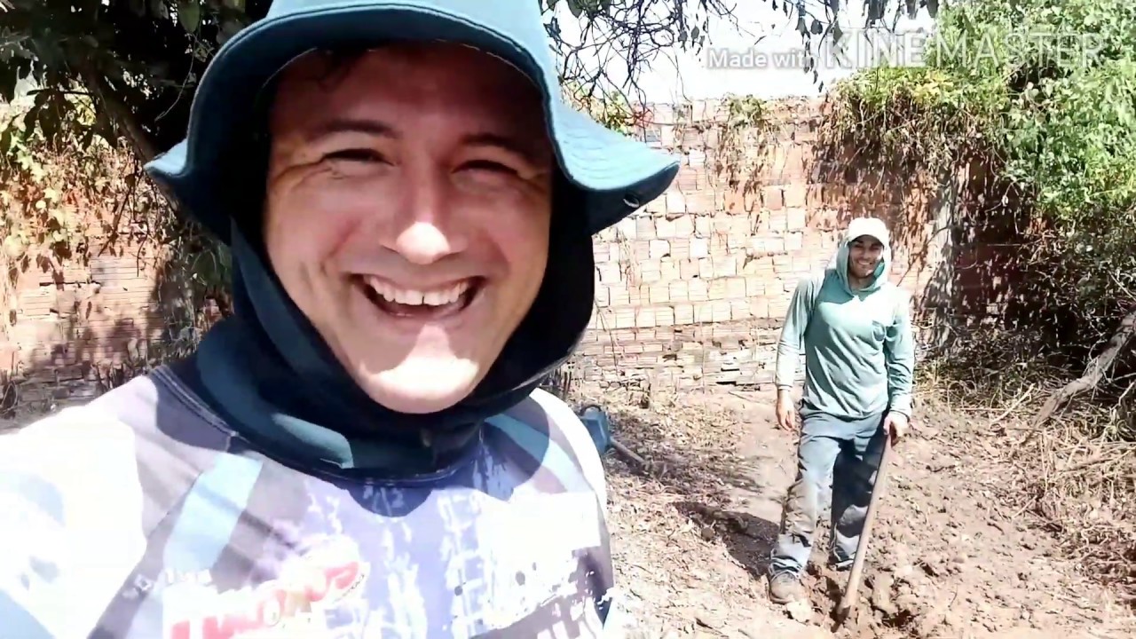 PARTE 3 - LIMPEZA DO QUINTAL + CONSTRUÇÃO DO MURO