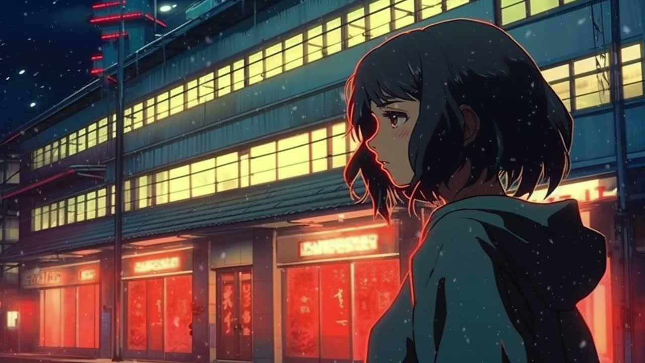 Snowing in Japan at Midnight - 🌨 We Can't Do This Anymore 🎶