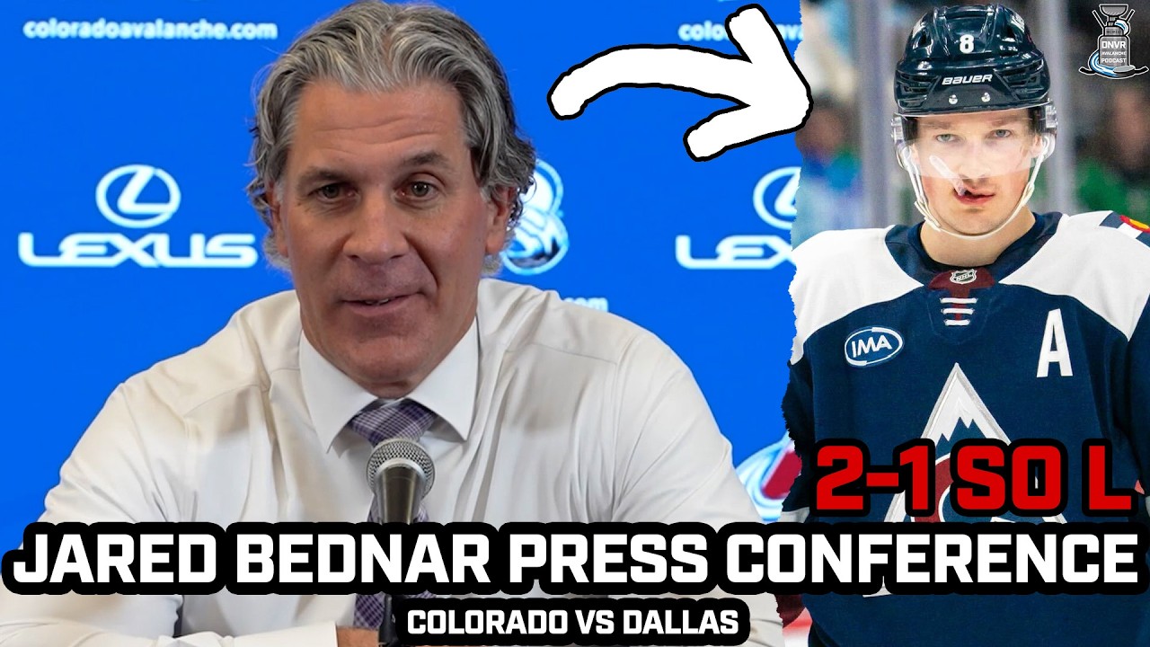 Jared Bednar PRAISES Avs Effort, Honest About Standings & More After Shootout LOSS vs Stars