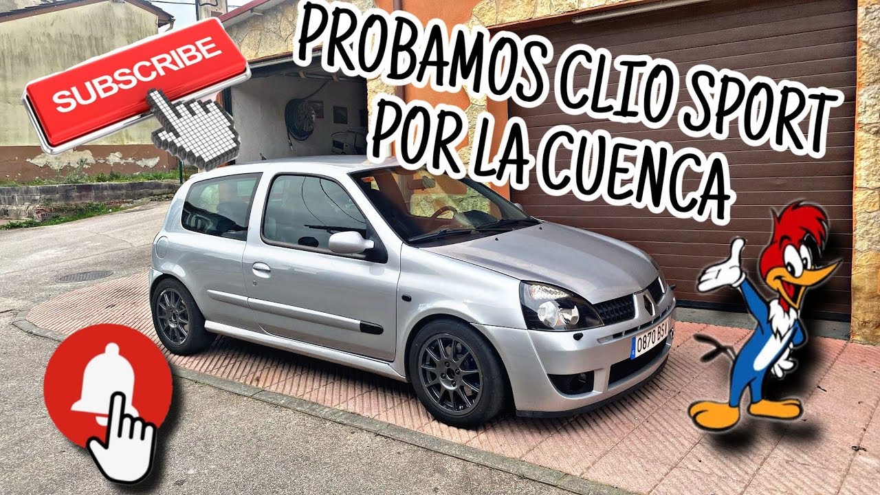 Probamos RENAULT CLIO SPORT 172 CV POR LA CUENCA TODO