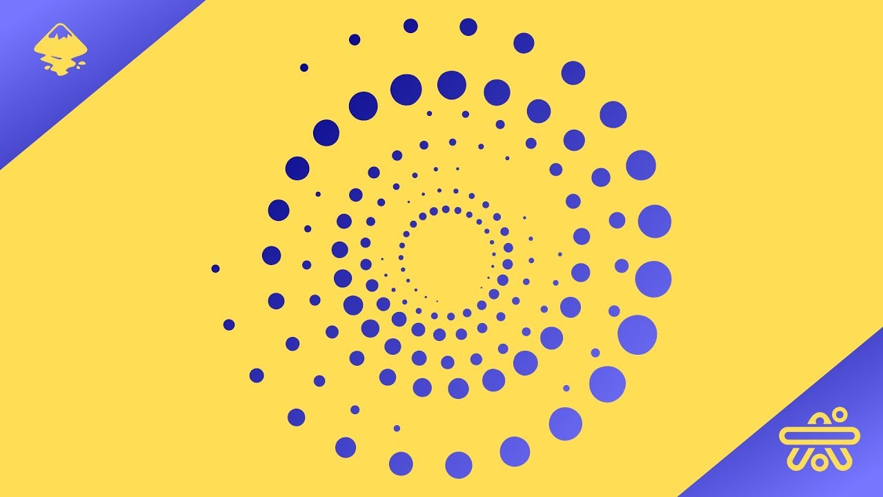 LOGO ESPIRAL NO INKSCAPE